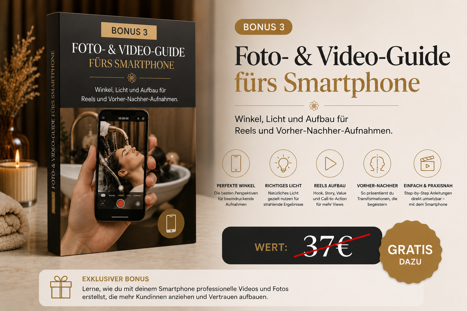 Mockup von Bonus 3: Foto- & Video-Guide fürs Smartphone